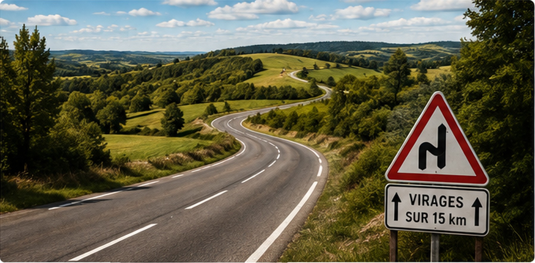 Illustration du défi 200 km sans autoroute